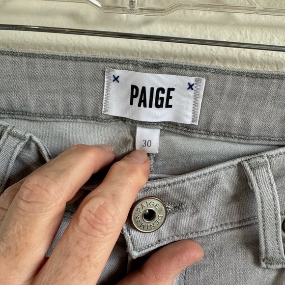 PAIGE ‘Verdugo’ Ankle Distressed Denim - Picture 5 of 12